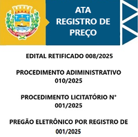 ATA DE REGISTRO DE PREÇO