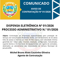 Comunicado de Aviso de Contratação Direta nº 01/2026