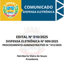 Comunicado de Dispensa Eletrônica nº 009/2025